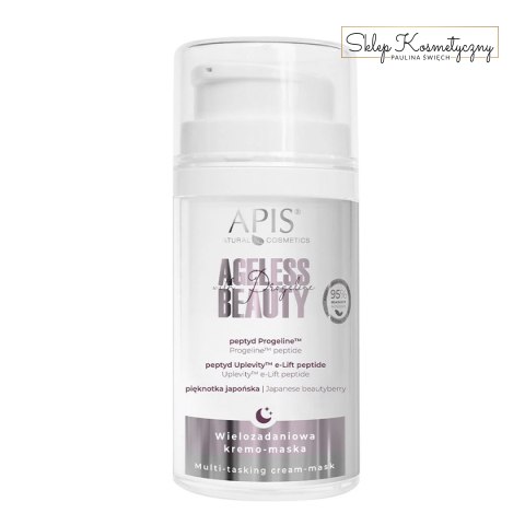 Apis Ageless beauty with progeline wielozadaniowa kremo-maska na noc z progeliną 50 ml