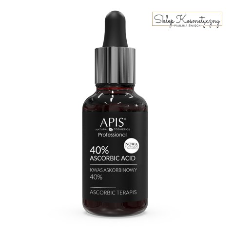 Apis ascorbic terapis kwas askorbinowy 40% 30 ml