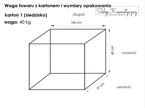 Fotel kosmetyczny hyd. A 210 czarny