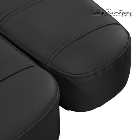 Elektryczny fotel kosmetyczny SILLON CLASSIC 3 silniki czarny