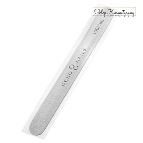 Ocho Nails pilnik prosty slim 100/180 1 szt. safe pack