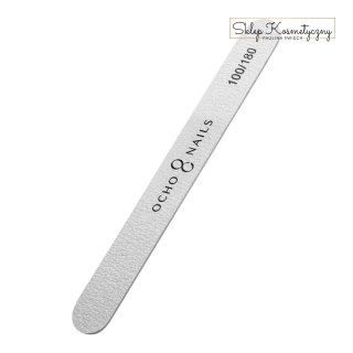 Ocho Nails pilnik prosty slim 100/180 1 szt. safe pack