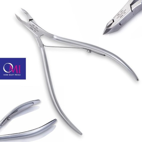 Omi pro-line cążki CB-101 cuticle nipper jaw 12/4 mm box joint