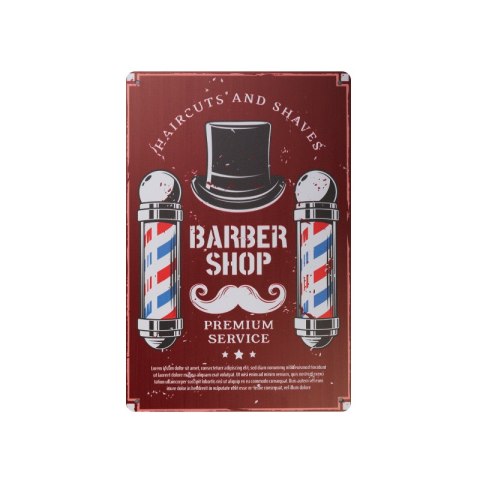 Tablica ozdobna barber B030