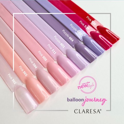 CLARESA Lakier hybrydowy PINK 537 -5g