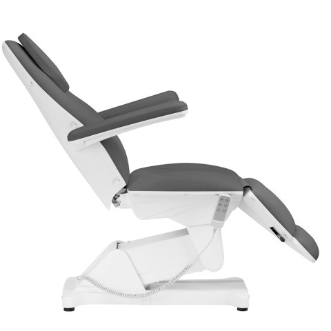 Fotel kosmetyczny elektryczny Sillon Basic 3 siln. szary