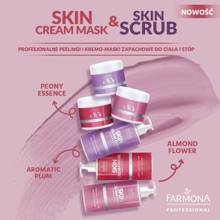 Farmona Skin scrub peony essence peeling do ciała i stóp piwonia 500 g