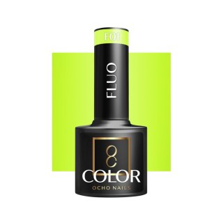 OCHO NAILS Lakier hybrydowy fluo F01 -5 g