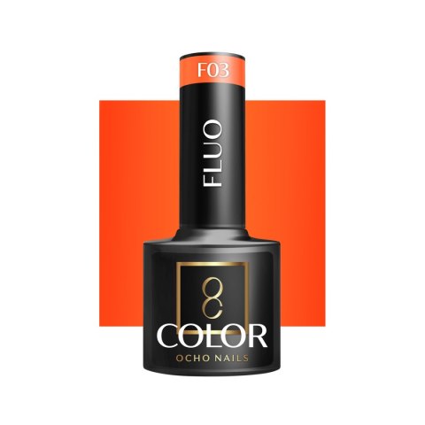 OCHO NAILS Lakier hybrydowy fluo F03 -5 g