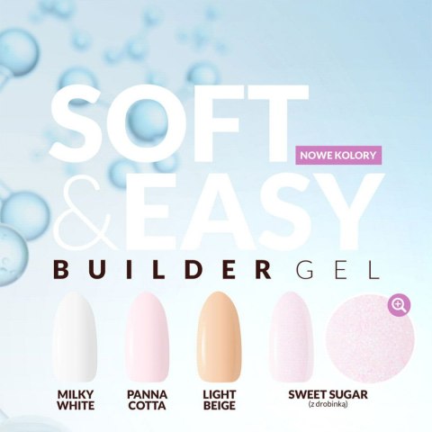 Claresa żel budujący Soft&Easy gel light beige 90g