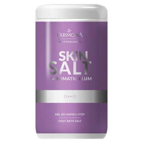 Farmona Skin salt plum - Sól do kąpieli stóp śliwka 1400 g