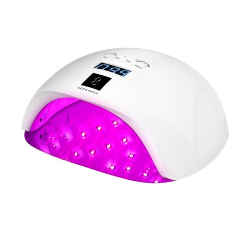 Lampa UV LED OCHO NAILS X13 65W plus biała z lustrzanym dnem